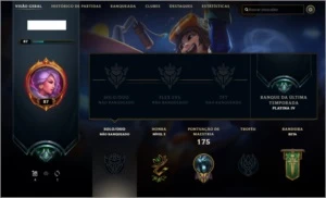 Conta LOL ex Platina - League of Legends