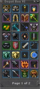 RP 239 + EK 60 skill 104 - 15% Loyalty - raros/outfits - Tibia