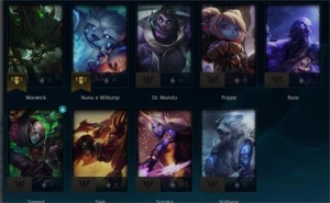 Conta Diamante 2 LoL - League of Legends