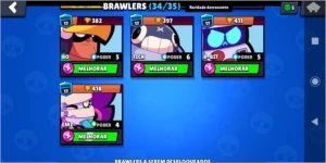BRAWL STARS +15K DE TROFÉUS FALTANDO APENAS O SANDY.