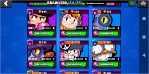 BRAWL STARS +15K DE TROFÉUS FALTANDO APENAS O SANDY.