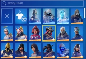 Conta fornite com salve o mundo e mais de 895 cosméticos. - Fortnite