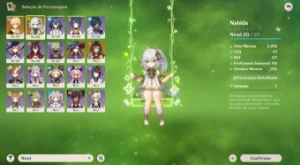 Genshin Impact - Na - Ar44 - Nahida c1 + assinatura rank 2