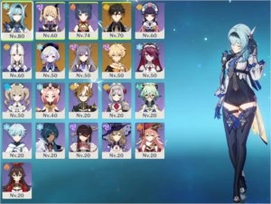 AR46 com Eula Zhongli e Keqing NO PRECINHO - Genshin Impact