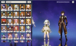 AR 58 - 9 armas 5* - 13 personagens de Banner exclusivo. - Genshin Impact