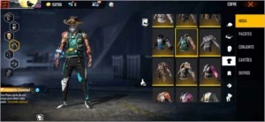 Conta de FF gemada com steampuck+anjo, 21/25 pass - Free Fire