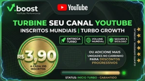🔴 Inscritos Youtube | 🚀 Entrega Turbo & Alto Volume - Redes Sociais