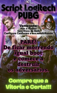 Macro Script PUBG Logitech - Indetectável