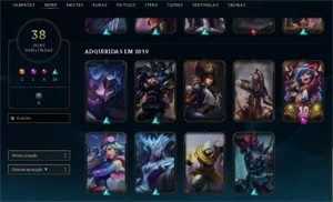 2 Conta League Of Legends LOL