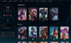 2 Conta League Of Legends LOL