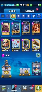 Vendo conta de Clash Royale