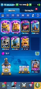 Vendo conta de Clash Royale