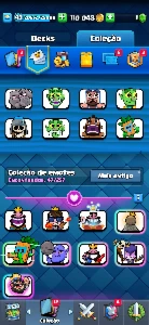 Vendo conta de Clash Royale