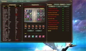 TOP ATIRADORA UP5+12 SET DUSKUP3 CASSIOPÉIA - Perfect World PW