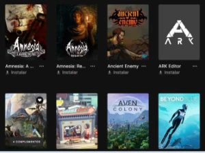 Conta Epic Games Com Mais de 180 Jogos - Steam