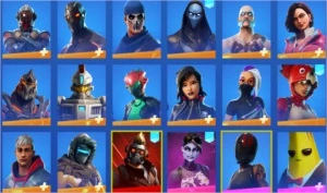 Conta de Fortnite da season 3 a 12 tudo full + glow