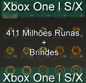 Elden Ring - 411 Milhões Runas+ Brindes -Xbox One e Series