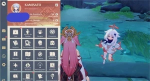 AR50 AYATO+AYAKA+VENTI+YAE MIKO+DILUC (5 PERSONAGENS 5*) - Genshin Impact