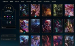 Conta League of legends - D1 LOL