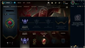 Conta Diamante IV SMURF - League of Legends LOL
