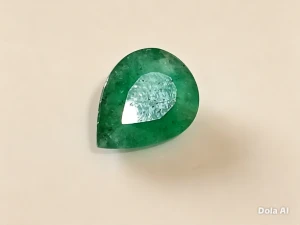 Esmeralda pedra preciosa extra. Joias ou investimento. - Produtos Físicos