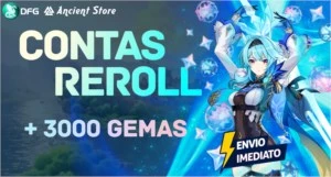 ✨Conta Genshin Impact REROLL AR7-10✨
