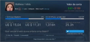 Conta Steam LVL 25 + 13 Jogos - Others