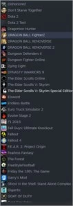 Vendo conta da steam 192 games títulos grandes