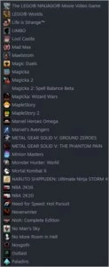 Vendo conta da steam 192 games títulos grandes