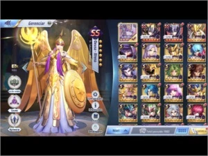 Conta CDZ Awakening, todos cavaleiros menos lune - Saint Seiya Awakening SSA
