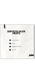 Serviços E Ups Do Blox Fruits Belli/Frag/Leveis/Materiais - - Roblox