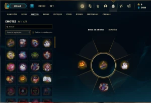Conta Unranked com 51 Champs e 7 Skins + 1 Fragmento - League of Legends LOL