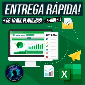 MEGA Pack PLANILHAS de Excel + de 10mil! - Entrega Imediata! - Others