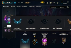Unranked com TODOS os Champs e 255 Skins ( ADC / SUP / JG ) - League of Legends LOL