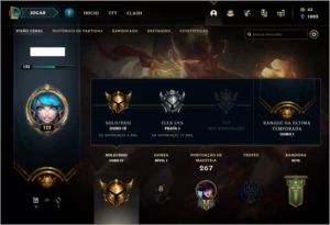 Conta ouro 4 com 51 skins e 66 champs - League of Legends LOL