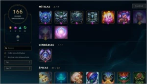 Vendo conta de LoL  Elo mestre - League of Legends
