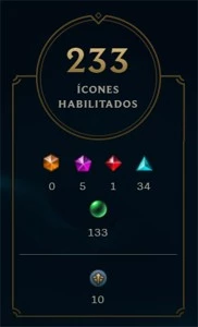 Conta Ativa (Conta de 2015) - League of Legends LOL