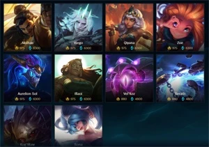 Conta Ativa (Conta de 2015) - League of Legends LOL