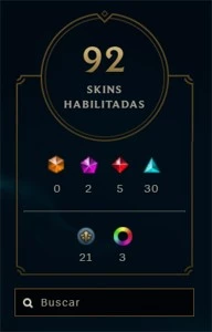 Conta Ativa (Conta de 2015) - League of Legends LOL