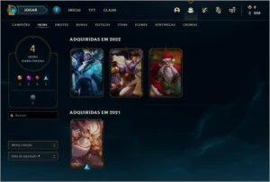 Ouro 2, 36 champs, 4 skins, level 41 - League of Legends LOL