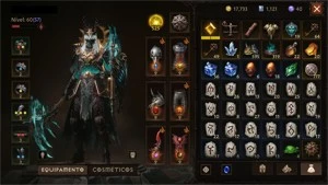 Diablo Immortal Lvl 60 - Excelência 57 - Conta Imortal - Blizzard
