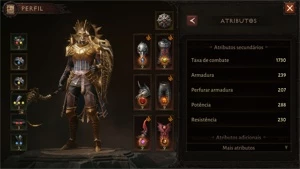 Diablo Immortal Lvl 60 - Excelência 57 - Conta Imortal - Blizzard