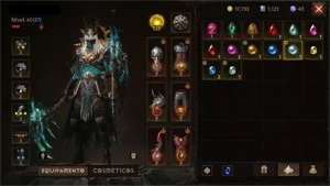Diablo Immortal Lvl 60 - Excelência 57 - Conta Imortal - Blizzard