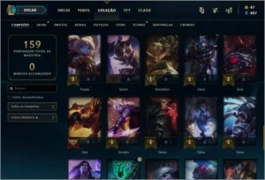 Conta diamante 4 s10 - League of Legends LOL