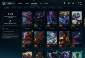 Conta diamante 4 s10 - League of Legends LOL