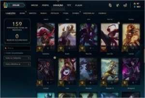 Conta diamante 4 s10 - League of Legends LOL