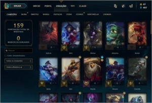Conta diamante 4 s10 - League of Legends LOL