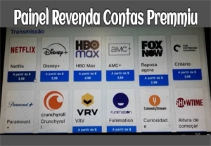 Contas Premmiu Netflix - Assinaturas e Premium
