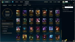 Conta League of Legends - 121 Campeões - Ouro 4 LOL