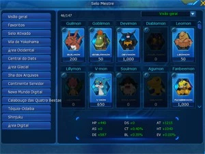 LADMO conta lvl 121 HIKARI OMEGAMON - Digimon Masters Online